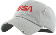 Load image into Gallery viewer, Vintage Dad Hat Nasa Embroidery