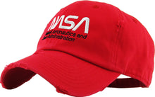 Load image into Gallery viewer, Vintage Dad Hat Nasa Embroidery